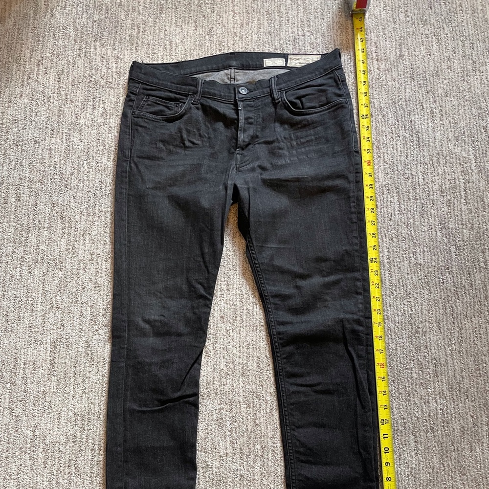AllSaints mens black jeans